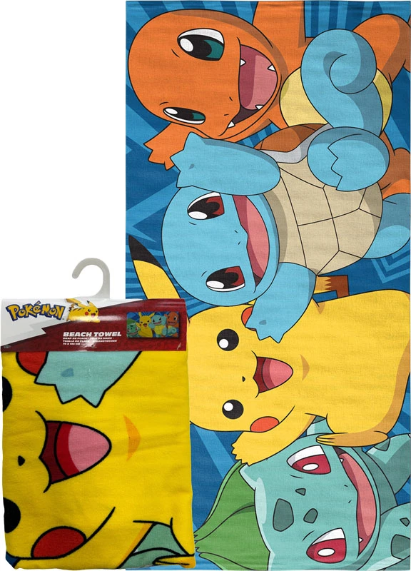 אביזר גיימינג מגבת מגבת חוף – Pokémon / 87711722 | 87711722