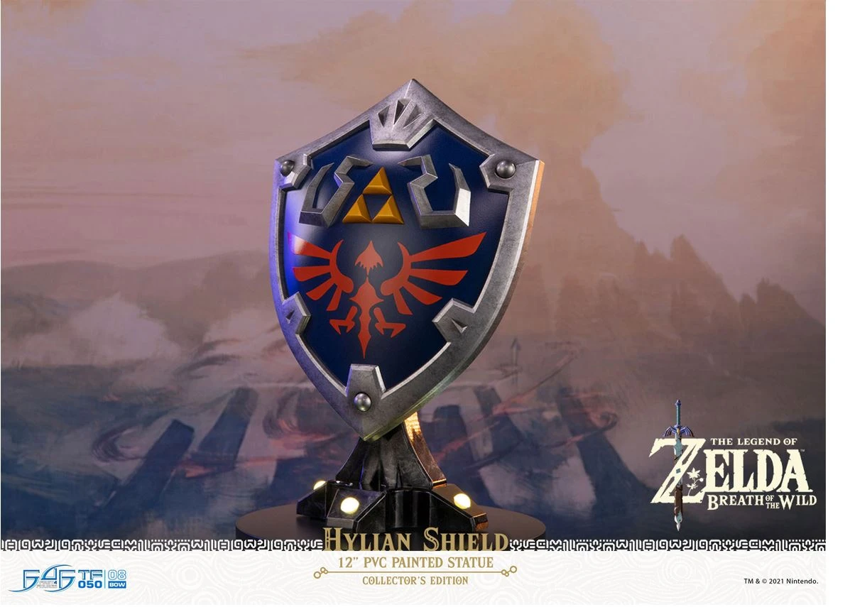 אביזר גיימינג פסל פסל אספנות – Legend of Zelda: Breath of the Wild – Hylian Shield / BOTWHC | BOTWHC