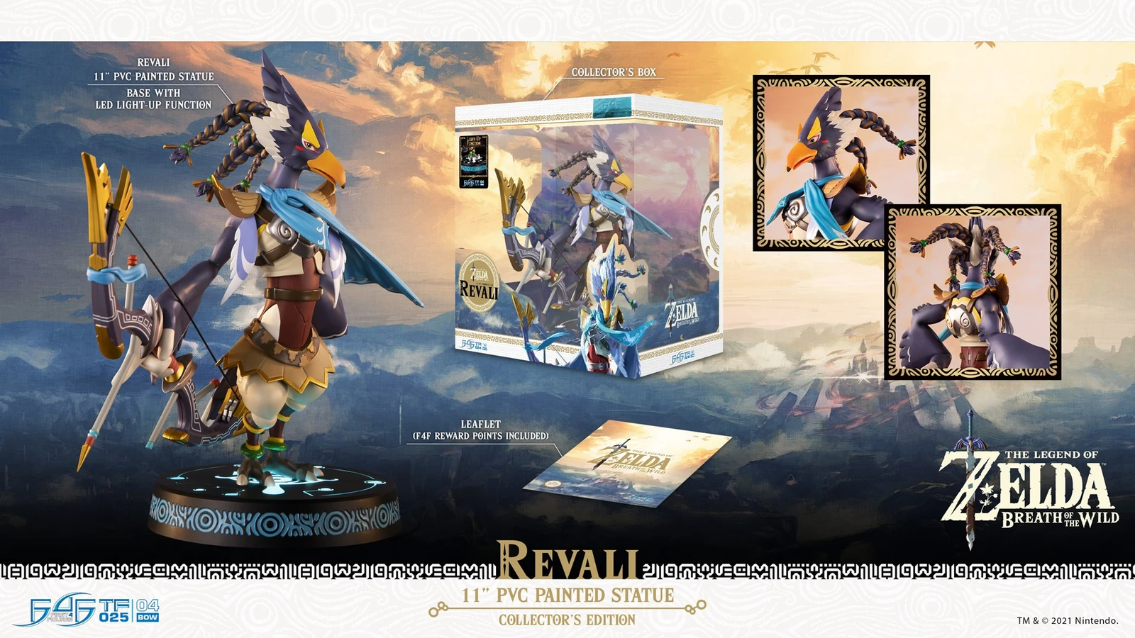 אביזר גיימינג פסל פסל אספנות – Revali – Collectors Edition / BOTWRC | BOTWRC