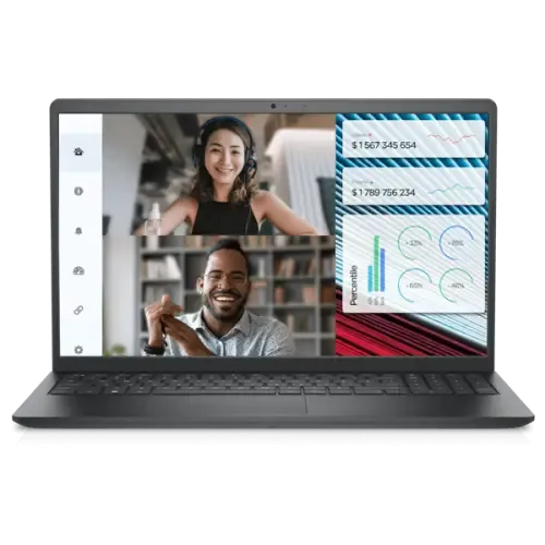 מחשב נייד 15.6 אינץ DELL Vostro 3520 i5-1235U 16GB 512GB - צבע שחור, כולל Windows 11 ושלוש שנים אחריות ע"י היבואן | 7290107035699