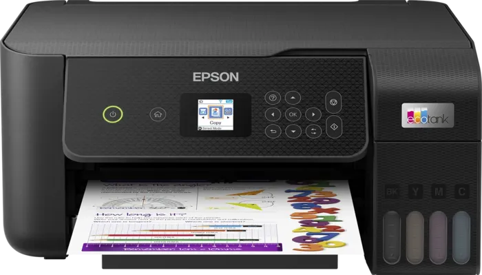 טונר או דיו Epson מדפסת Epson משולבת אלחוטית צבעונית משרדית הזרקת דיו EcoTank L3260 - אחריות לשנה ע"י היבואן הרשמי | L3260