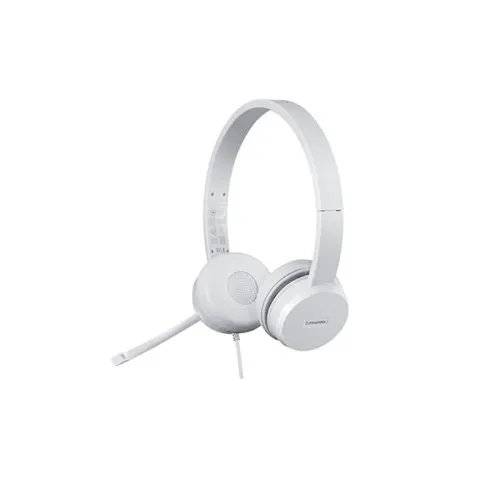 אוזניות גיימינג לנובו Lenovo 110 Stereo USB Headset + Mic | GXD1E71385