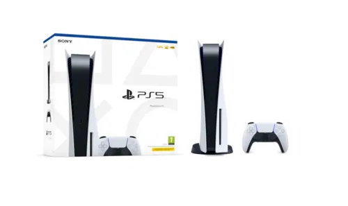 אביזר גיימינג Sony SONY Playstation5 BLU-RAY- 825GB + Controller CFI-1216A | CFI-1216A