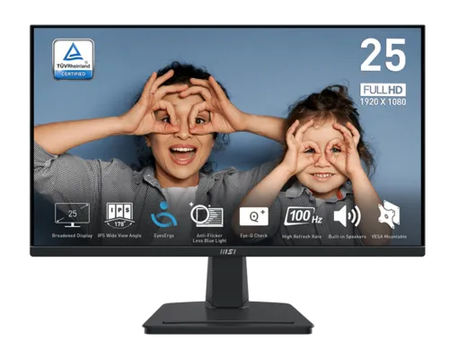 מסך מחשב עסקי 25" MSI PRO MP251 | 4711377132213