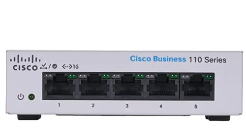 ציוד רשת Cisco Cisco Business CBS110-5T-D Unmanaged Switch CBS110-5T-D-EU | CBS110-5T-D-EU