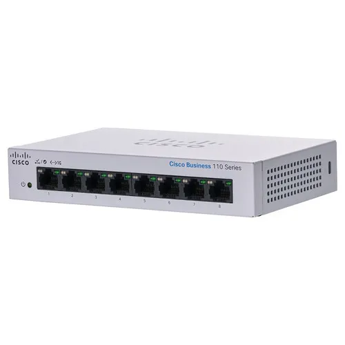 ציוד רשת Cisco Cisco CBS110-8PP-D Unmanaged Switch CBS110-8PP-D-EU | CBS110-8PP-D-EU