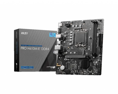 זיכרון למחשב MSI לוח אם MSI PRO H610M-E DDR4 | 4711377002660