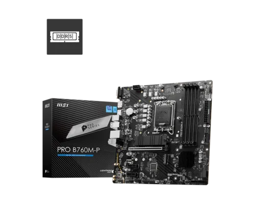 זיכרון למחשב MSI לוח אם MSI PRO B760M-P DDR5 | 4711377086578
