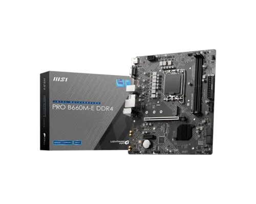 זיכרון למחשב MSI לוח אם MSI PRO B760M-E DDR5 | 4711377125154