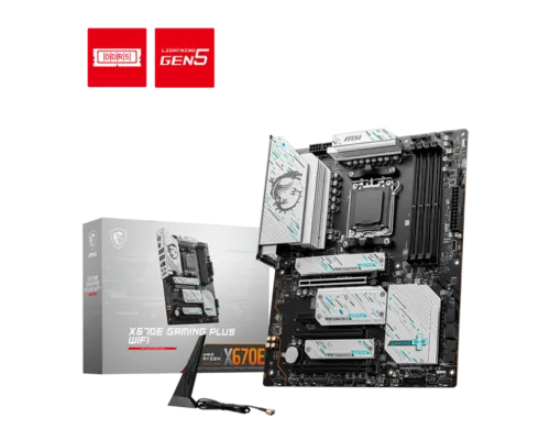 ציוד רשת MSI לוח אם MSI X670E GAMING PLUS WIFI | 4711377170345