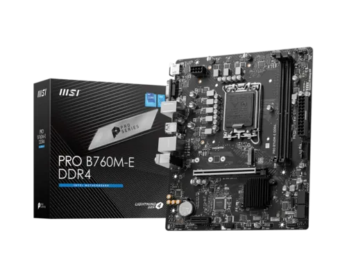 זיכרון למחשב MSI לוח אם MSI PRO B760M-E DDR4 | 4711377026987