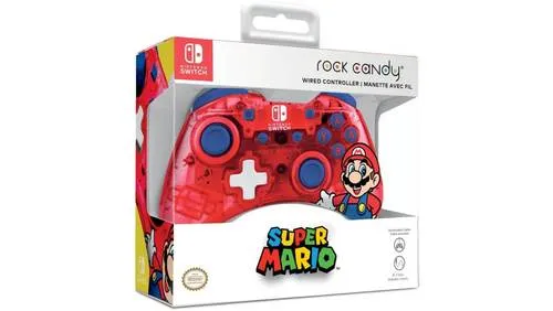 אביזר גיימינג Nintendo בקר שליטה חוטי Nintendo סופר מריו | 500-181-EU-MAR