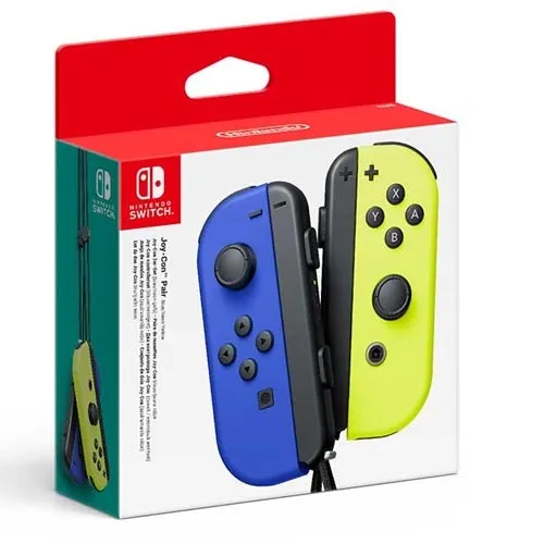 אביזר גיימינג Nintendo בקרי שליטה Nintendo Switch Joy-Con Pair Blue /Neon Yellow | 45496431303