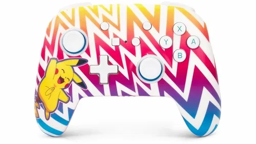 אביזר גיימינג Nintendo בקר שליטה נטען Nintendo Rechargeble Vibrant Pikachu | 617885086519