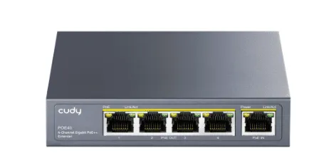 ציוד רשת CUDY CUDY 4-Channel Gigabit PoE++ Extender POE40 | POE40