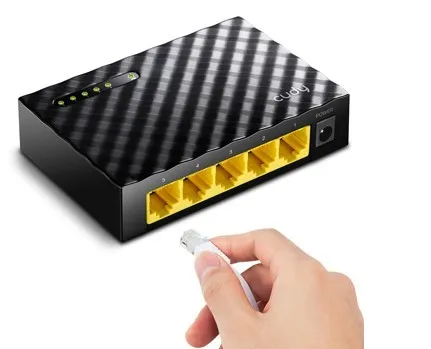 ציוד רשת מתג מתג CUDY 5-Port Gigabit Switch GS105D-IL | GS105D-IL