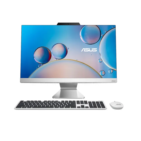 מחשב אסוס 23.8 אינץ מסך מגע All in One ASUS AIO Ultra 5 16GB 512GB - צבע אפור בהיר, Windows 11, שנה אחריות באתר הלקוח | A3402WVAT-WPD011W