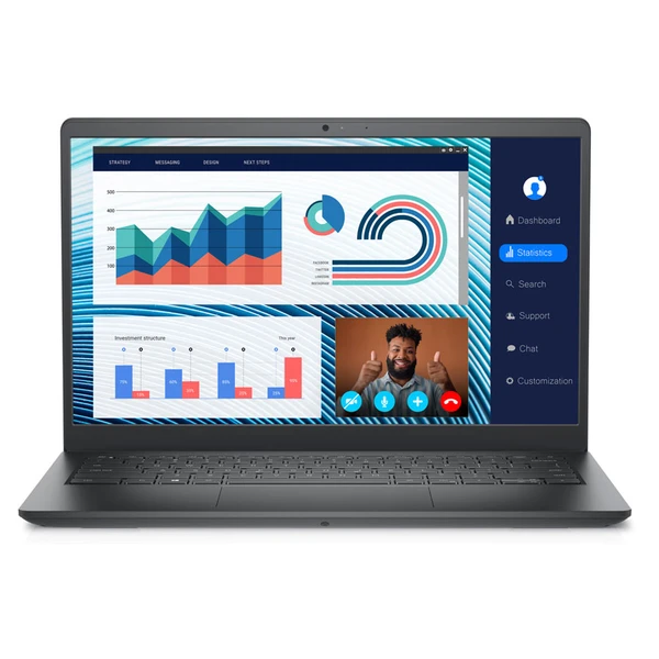 מחשב נייד DELL VOSTRO V3420 14.0 FHD/I7-1255U/16GB/512SSD/Intel XE/3C/DOS/3YOS | V3420-7001