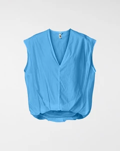MUSLIN SLEEVELESS TOP