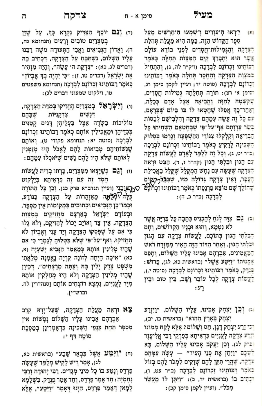 מעיל צדקה