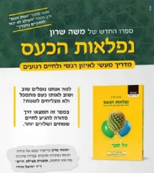 נפלאות הכעס - מדריך מעשי לאיזון רגשי ולחיים רגועים | משה שרון