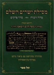 מסילת ישרים - סדר ויכוח | מהדורה מורחבת / מכון אופק