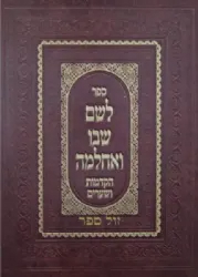 לשם שבו ואחלמה הקדמות ושערים | רבי שלמה אלישיב