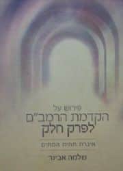 הקדמת הרמב"ם לפרק חלק | הרב שלמה אבינר