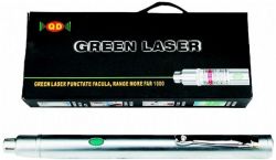 עט לייזר ירוק, טווח 1000 מטר או 5000 מטר לבחירה