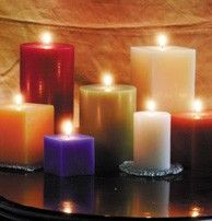 נרות בשלל צבעים ,נרות לבית,נרות לגינה,נרות לאירוע