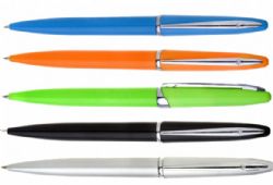 עט חצי מתכת,עט חדשני לפרסום,עטים לכנס,מילוי שוויצר