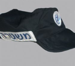 כובע משטרתי,כובע עם מחזיר אור משטרתי,כובע בלש,ניתן לשלוף מהכיס בכל ארוע חריג,הכובע לא למכירה לפרטיים