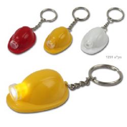 מחזיק מפתחות בצורת קסדת בטיחות,מתנה לקבלנים,