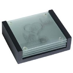 סט תחתיות זכוכית בסגנון ירושלים