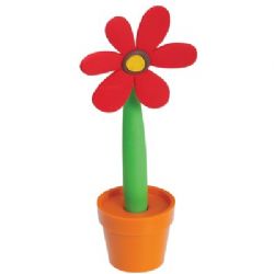 עט בצורת פרח עם עציץ,עט עציץ