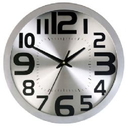 שעון קיר ממתכת,שעון קיר עם לוגו,שעון למשרד