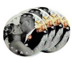 תחתיות לקפה עם לוגו