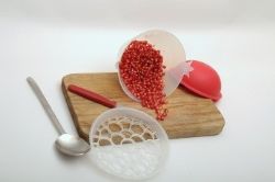 כלי לקילוף רימון,כלי לפריטת רימונים,כלי לרימון,כלי להוצאת גרעיני הרימון,פטנט לרימון,מתנה לראש השנה,