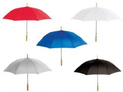 מטריה 21,23,27 אינץ פתיחה אוטומטית ידית עץ ישרה