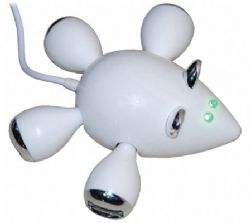 מפצל u.s.b דמוי עכבר מתאים כמתנה, מתנה ליום הולדת, לכנסים ,אירועים