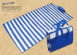 מחצלת מתקפלת,מחצלת לפיקניק עם כרית וידית נשיאה