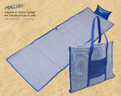 מחצלת מתקפלת עם כרית,מחצלת לים,מחצלת לטיולים