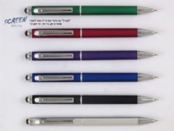 עט כדורי עם כרית מגע למסכי סמרטפון,עט לסמרטפון