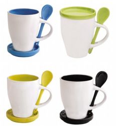 כוס עם כפית