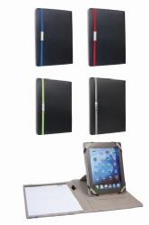 מכתביית A4 עם מעמד ונרתיק לאייפד סגירת גומי ולוחית