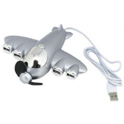 מפצל u.s.b מטוס ומאוורר מתאים כמתנה, מתנה ליום הולדת, לכנסים ,אירועים