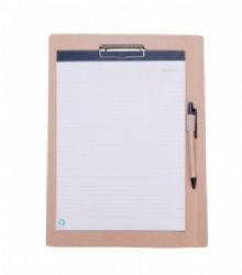 מכתבייה מנייר ממוחזר עם דפדפת עט ממוחזר דפי ממו מתאים לכנסים, אירועים