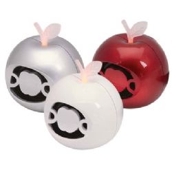 מיני רמקול,רמקול לנגנים שונים,סאונד חזק ואיכותי,רמקול תפוח,מתנה ליום הולדת