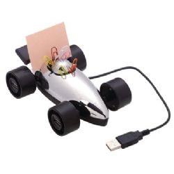 F1 מכונית מירוץ מפצל 2.0 USB עם גולל סיכות ומעמד ממו מתאים כמתנה, מתנה ליום הולדת, לכנסים ,אירועים