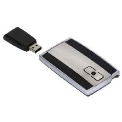 מעביר מצגות שטוח עם סמן לייזר במארז מתנה